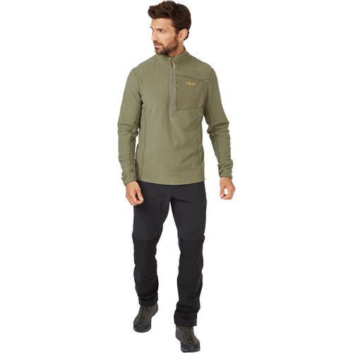 Rab Tecton Pull-on Fleece In Green