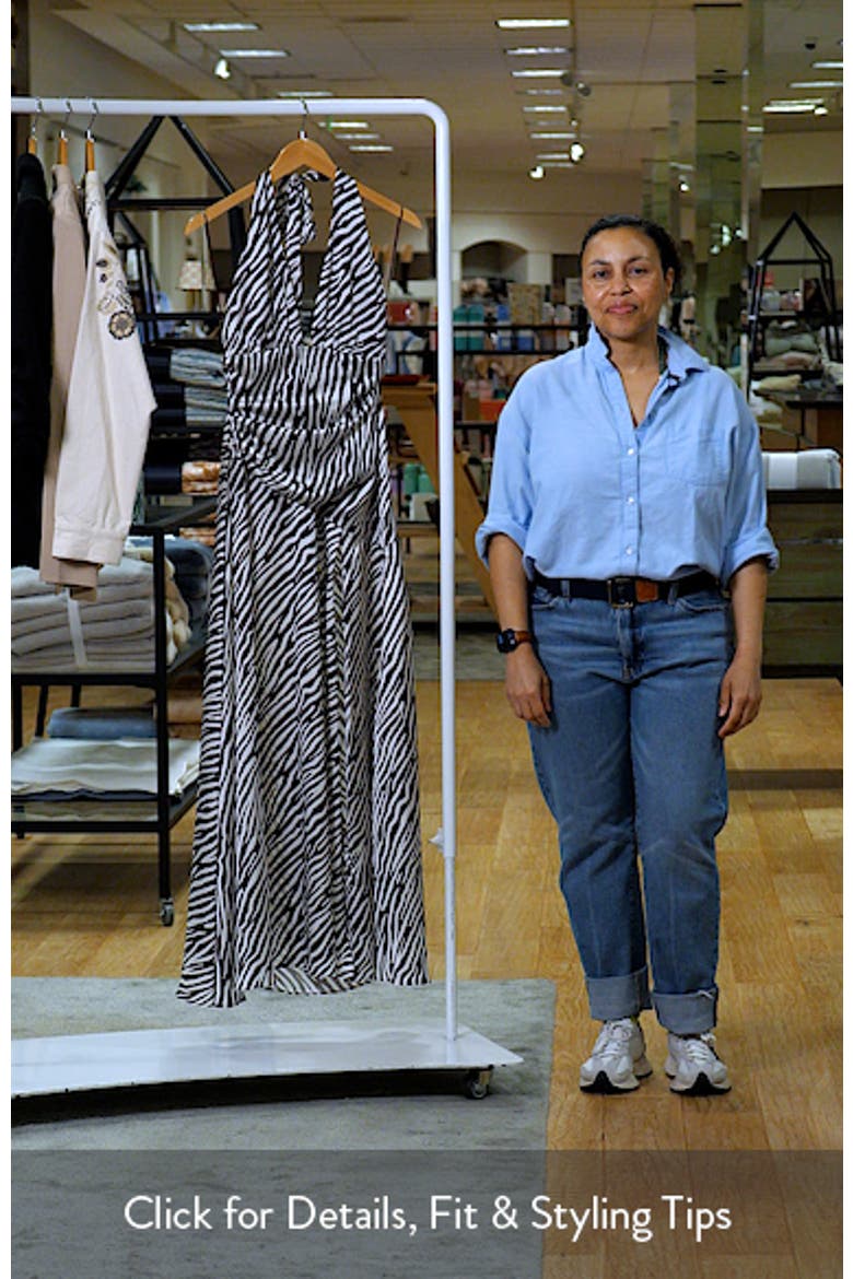 Oskar Halter Maxi Dress video