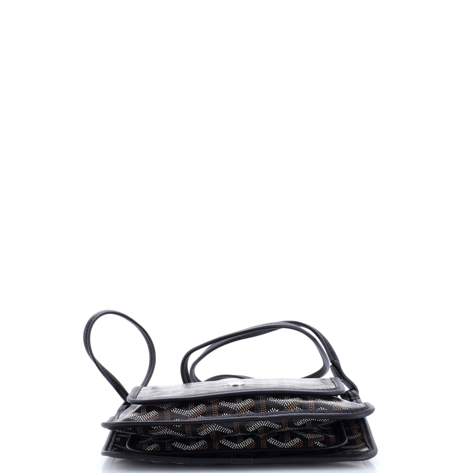 Pre-Owned Goyard Plumet Clutch Wallet Coated Canvas, Alternate, color, 