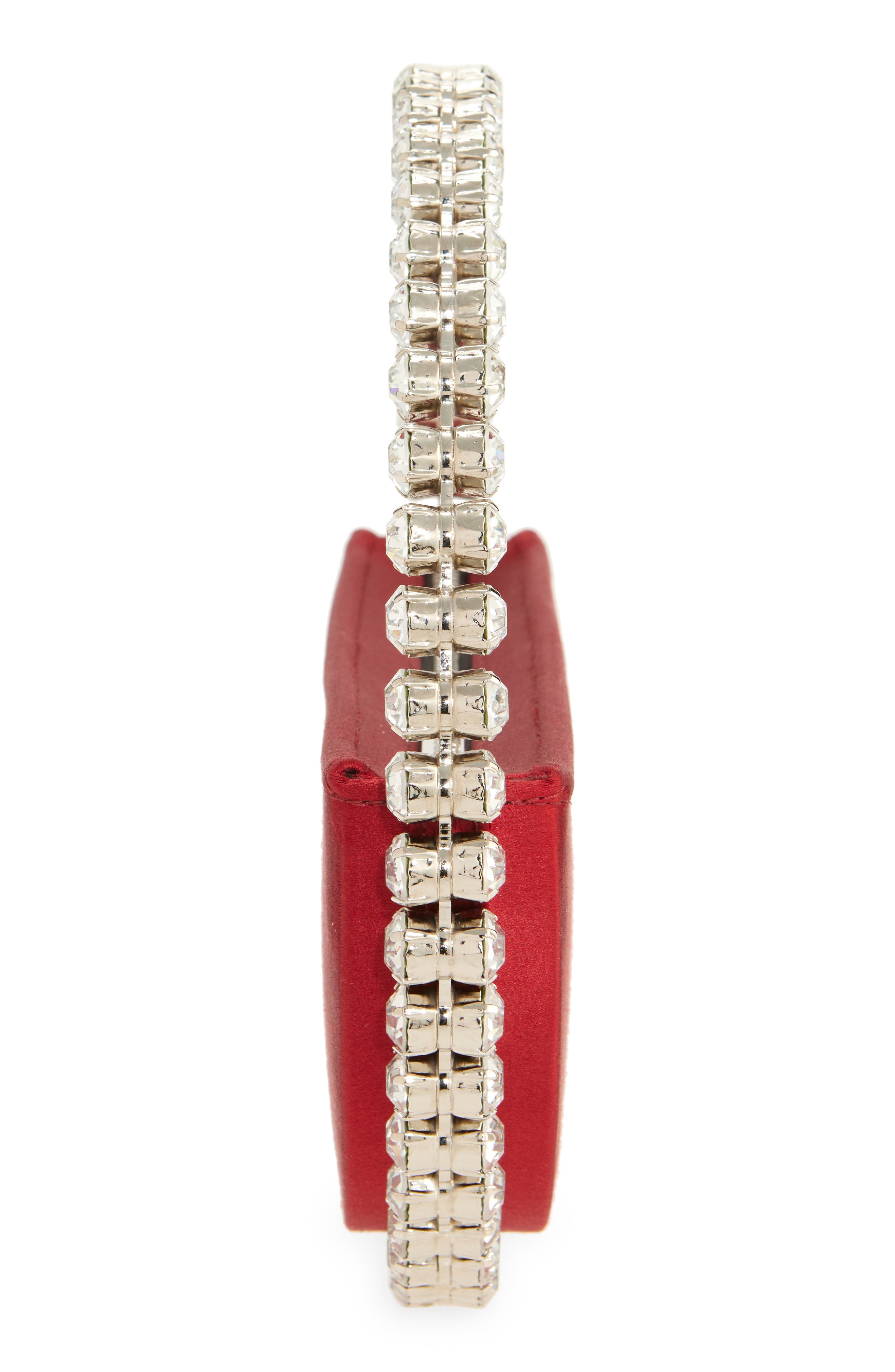 L’alingi Eternity Embellished Satin Clutch, Alternate, color, 