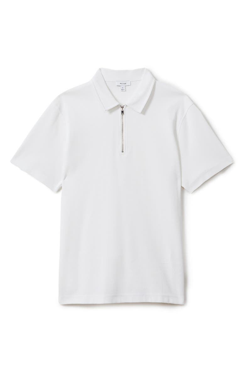 Reiss Cayman Half Zip Polo, Alternate, color,