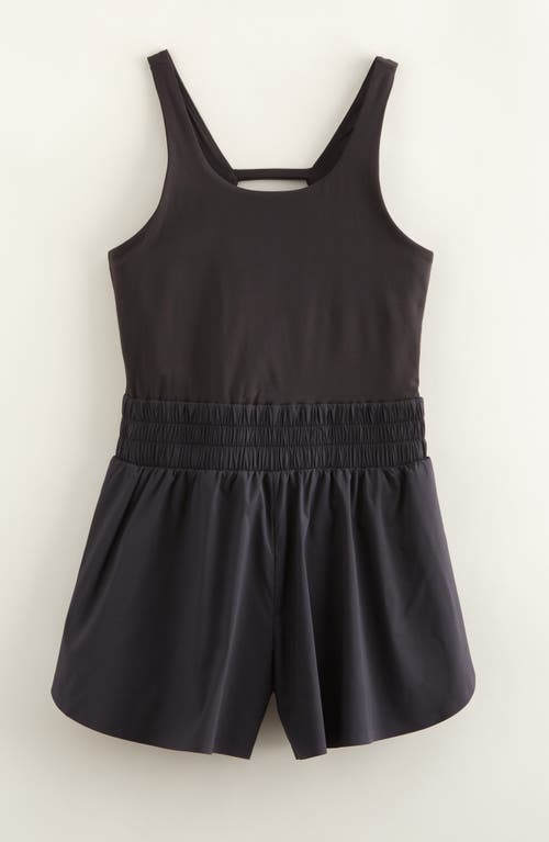 Zella Girl Kids' One & Done Romper In Black