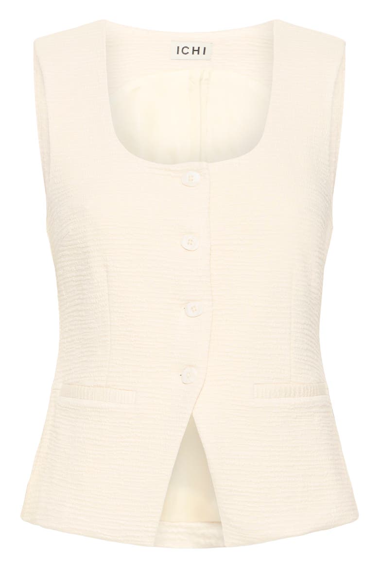 Ribbed Vest, Alternate, color, ALMOND MILK