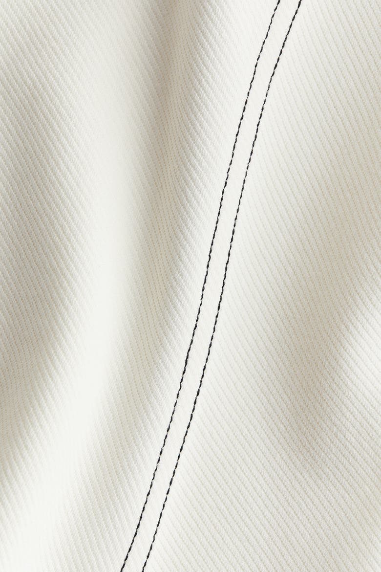 V-neck Top, Alternate, color, Cream