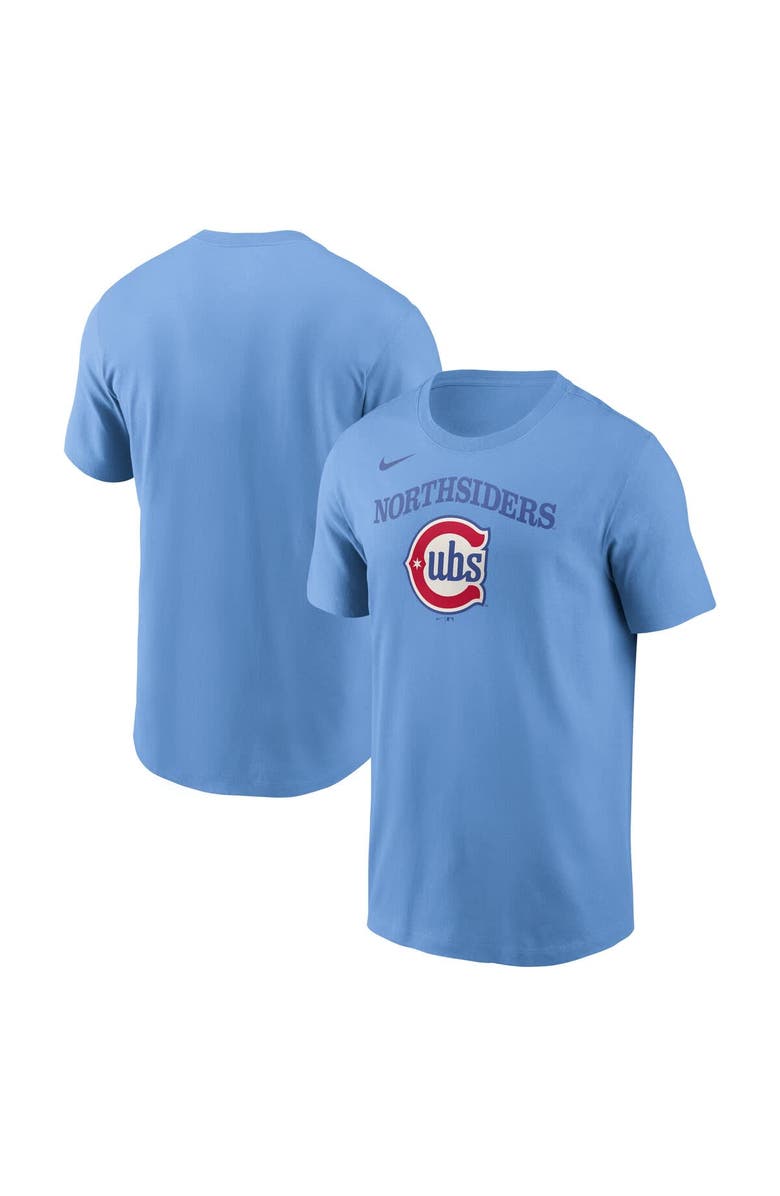 Nike Men's Nike Baby Blue Chicago Cubs Alternate T-Shirt, Alternate, color, Light Blue