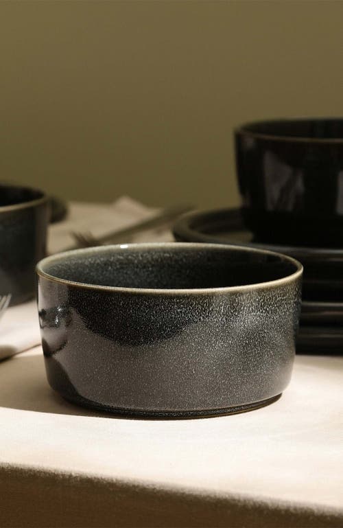 Stone Lain Eden Stoneware 4-piece Bowl Set In Gray