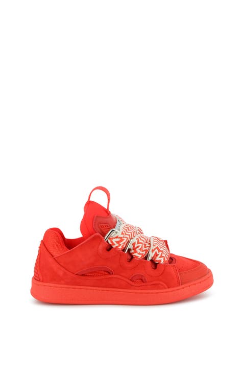 Kids Curb Sneakers With Laces