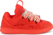 Lanvin Kids Curb Sneakers With Laces