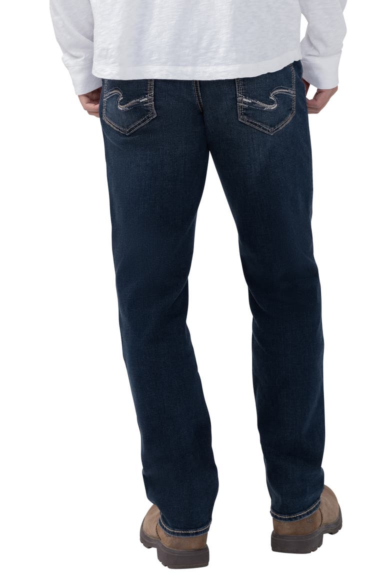 Grayson Straight Leg Jeans, Alternate, color, SONIC WAVE