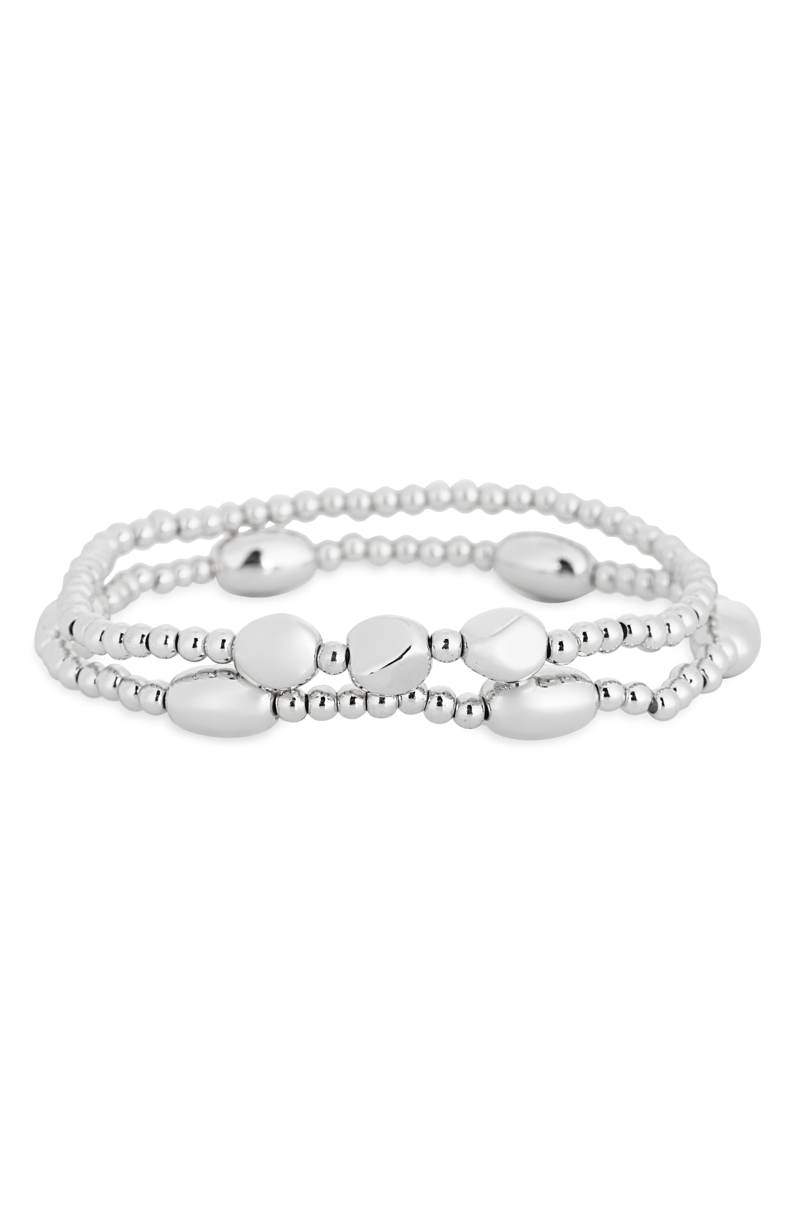 NORDSTROM RACK 2-Pack Demi Fine Beaded Bracelets