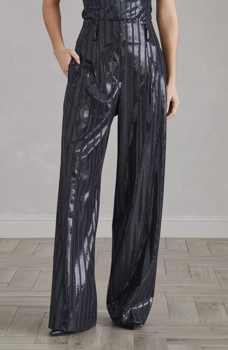 Brunello Cucinelli Trousers with Dazzling Embroidery, Alternate, color, 