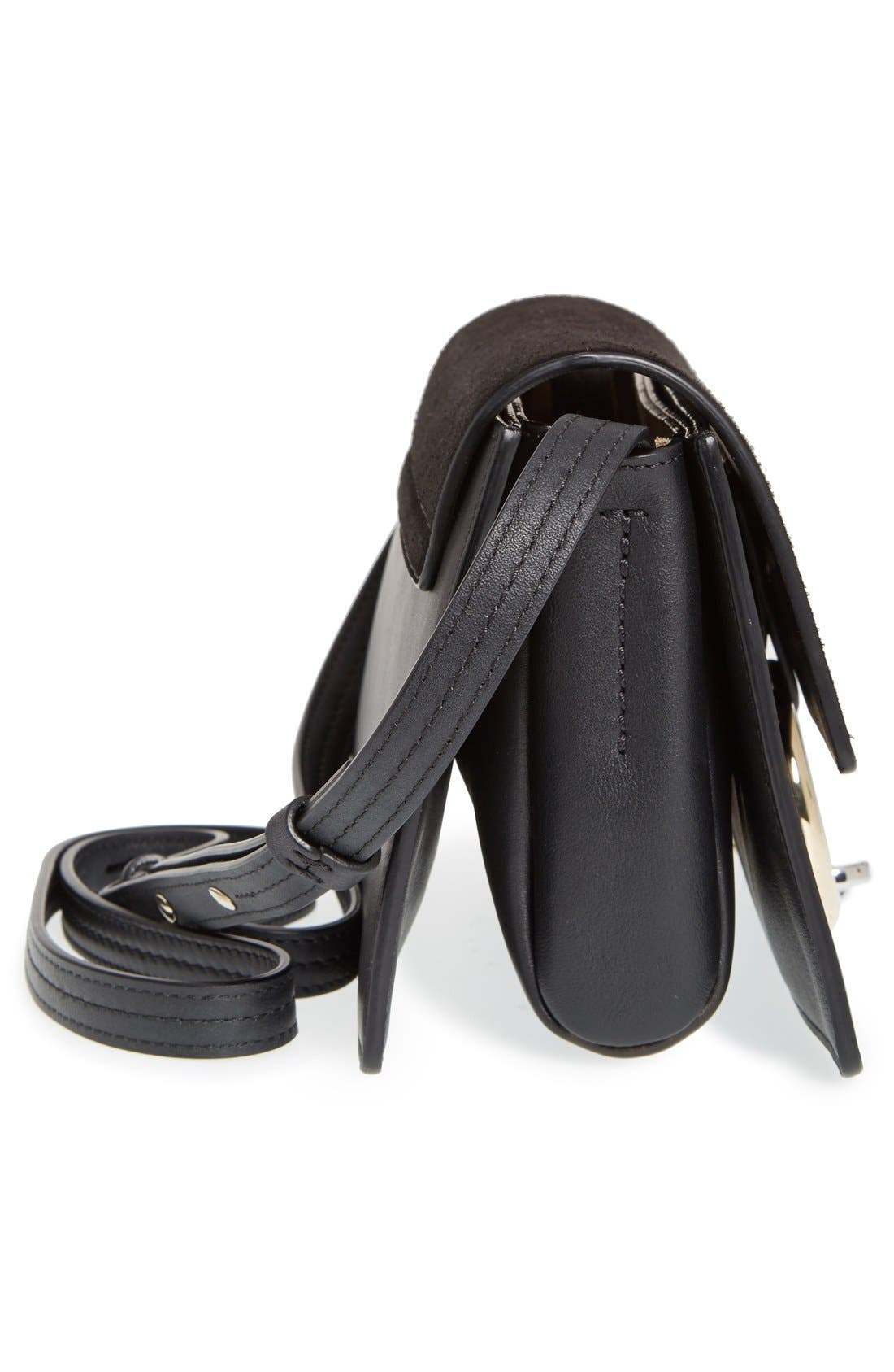 Chloé Small Faye Leather Crossbody Bag, Alternate, color, 