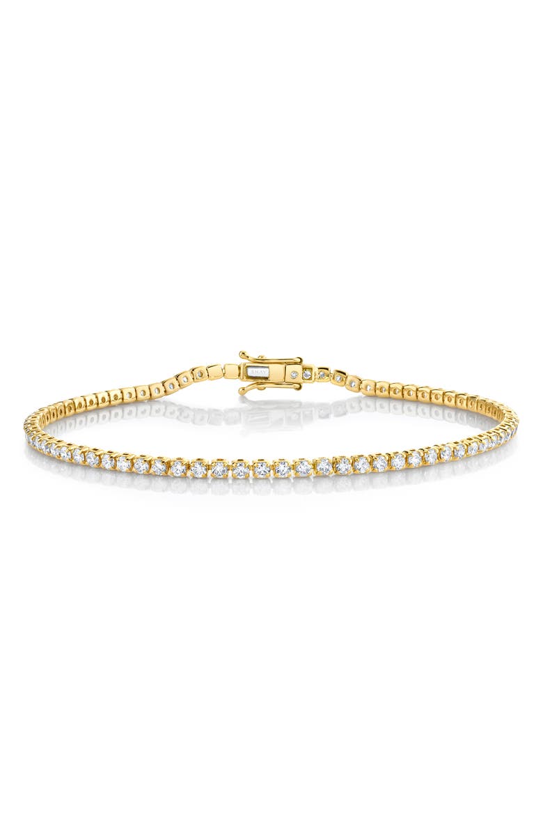 SHAY Diamond Tennis Bracelet, Main, color, Yellow Gold