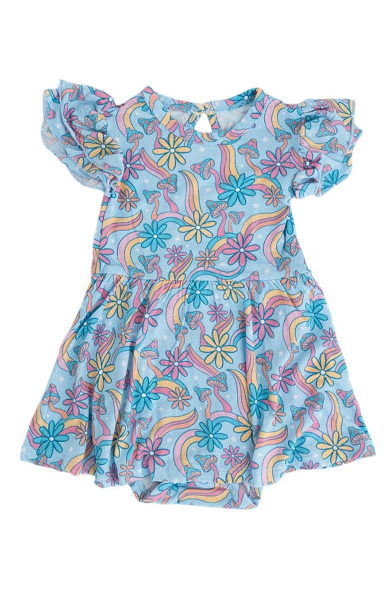 Charlie Lou Baby<sup>®</sup> Baby Girl's Groovy Fall After All Twirl Dress, Main, color,
