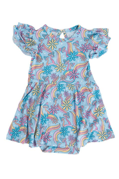 Baby Girl's Groovy Fall After All Twirl Dress