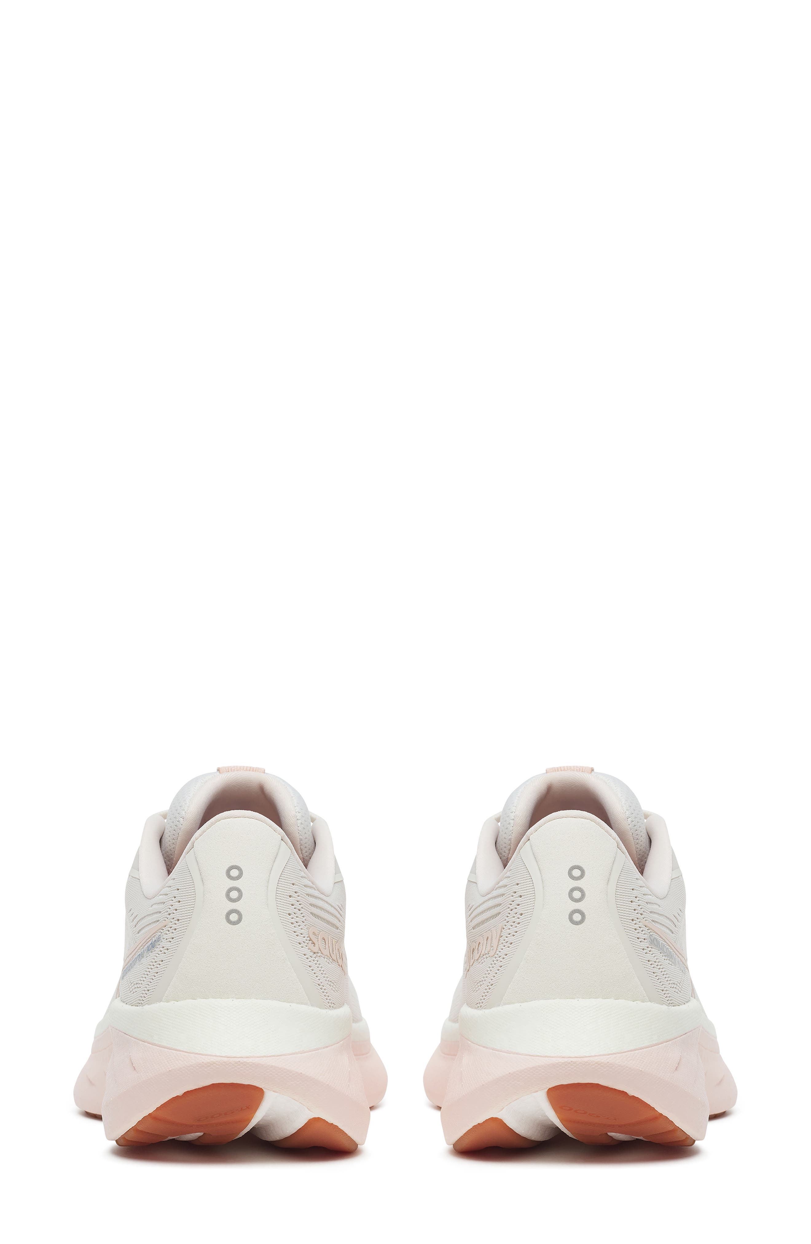 Saucony Ride 18 Running Shoe, Alternate, color, Quartz/ Peony