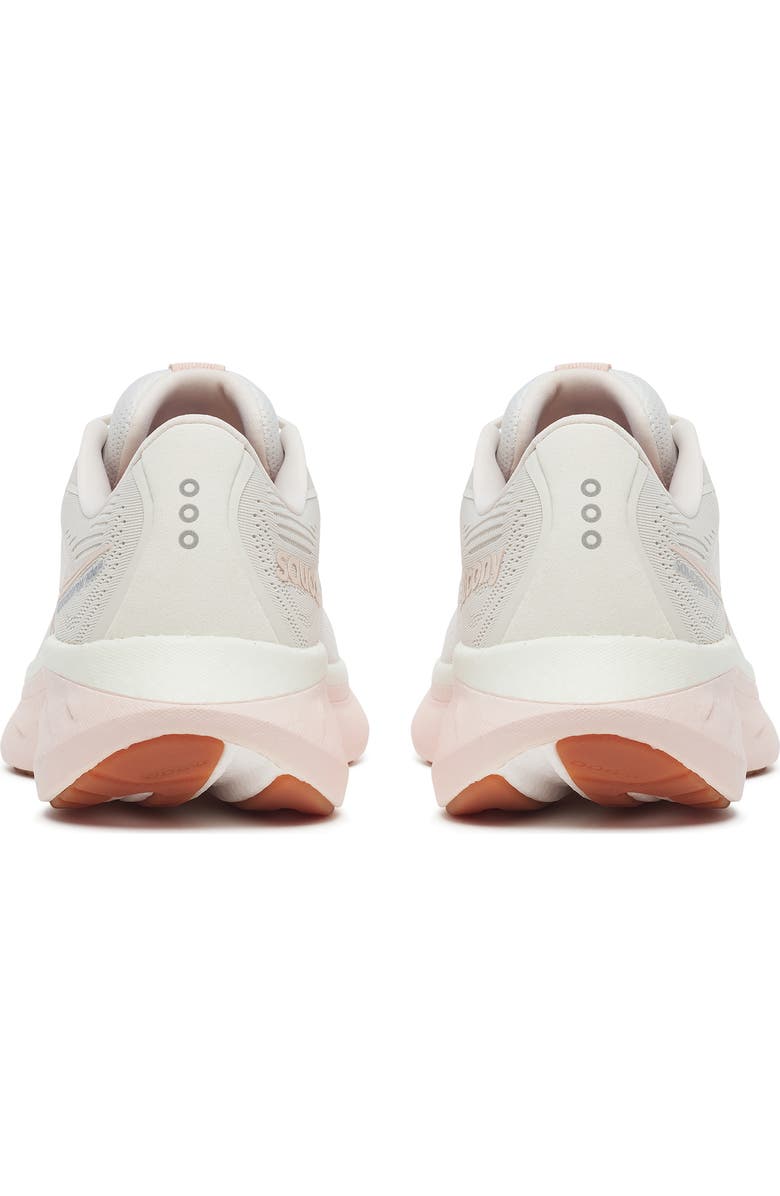 Saucony Ride 18 Running Shoe, Alternate, color, Quartz/ Peony