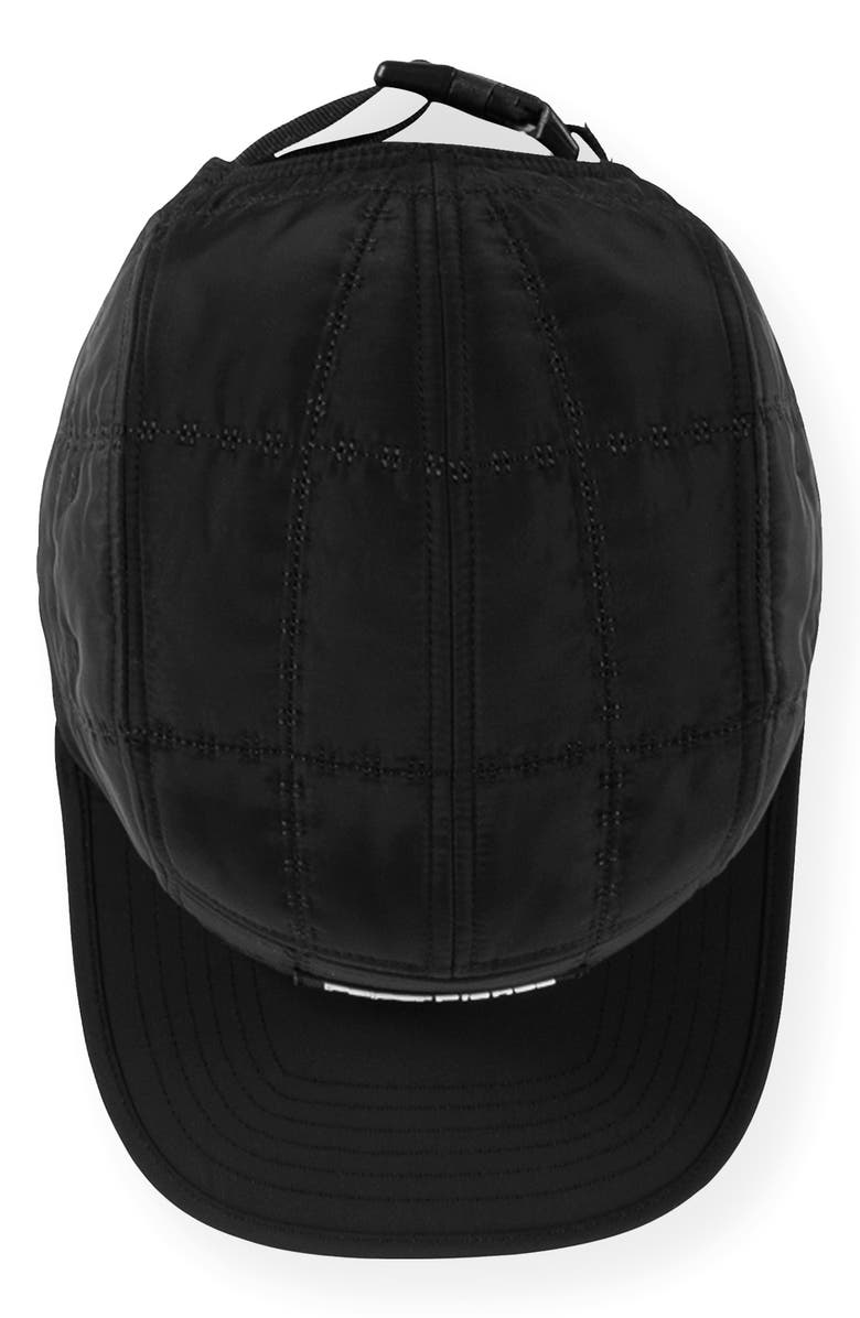 PAPER PLANES Quilted 5-Panel Hat, Alternate, color, Black