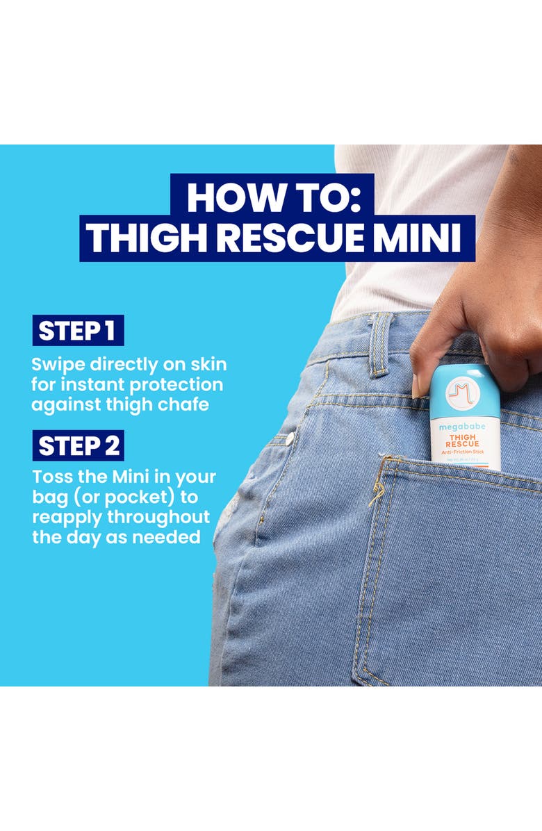 Megababe Thigh Rescue Anti Friction Stick, Alternate, color, 