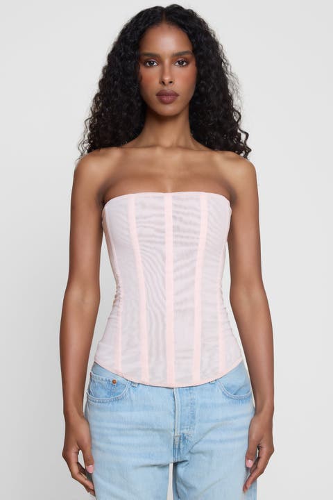 Muse Mesh Corset Top