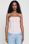 LEAU Muse Mesh Corset Top