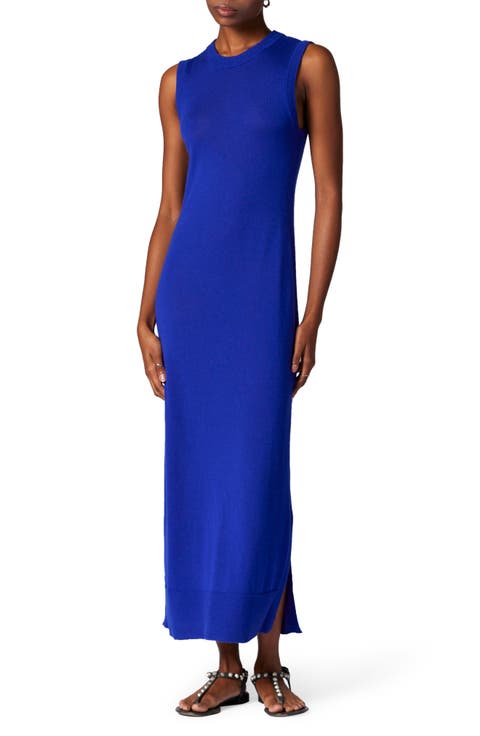 Rachida Sleeveless Knit Cashmere Dress
