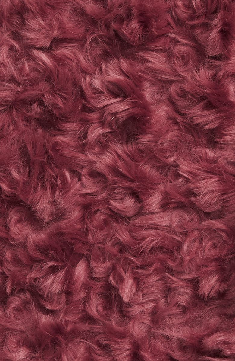 Treasure & Bond Curly Faux Fur Throw, Alternate, color, 