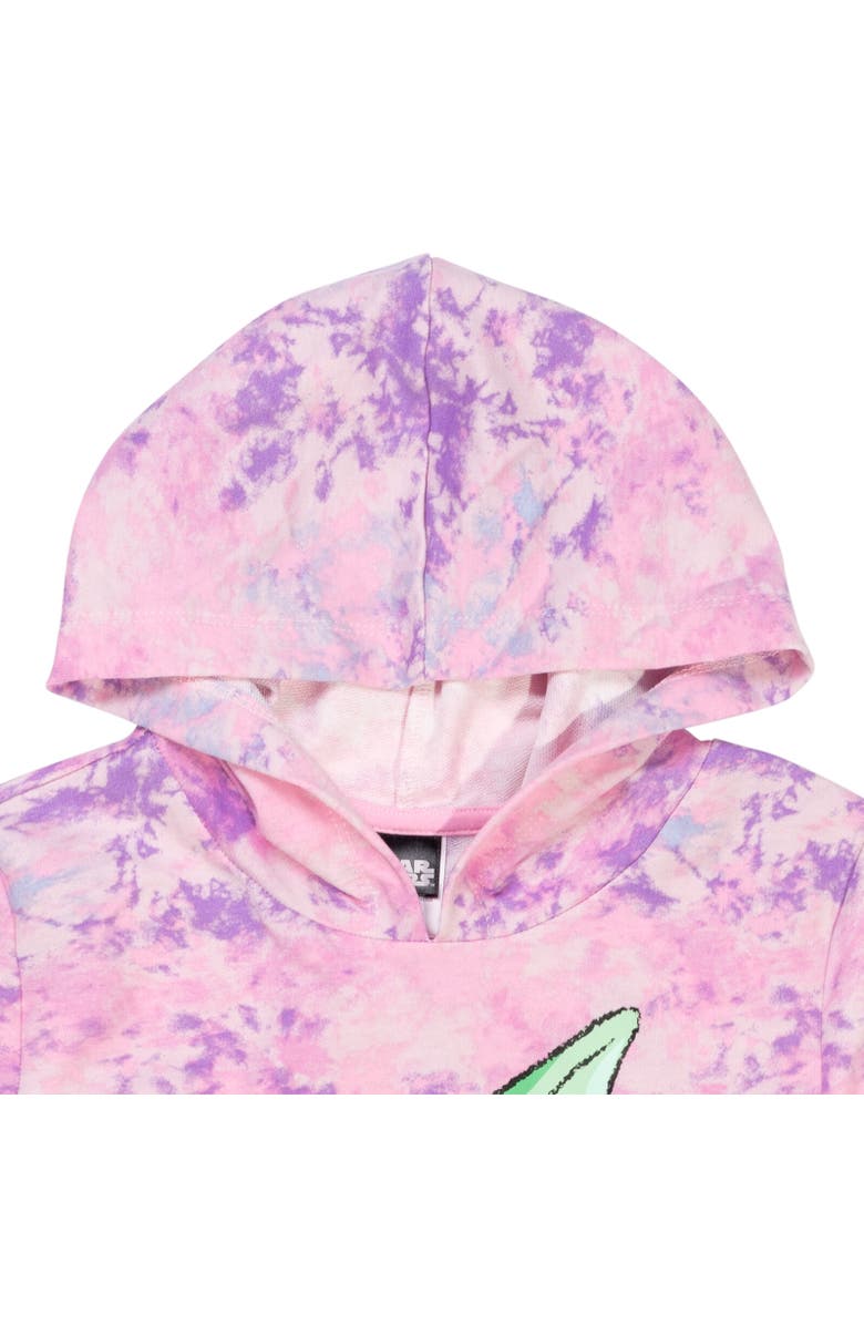 Star Wars Baby Yoda The Mandalorian Pullover Hoodie, Alternate, color, Purple
