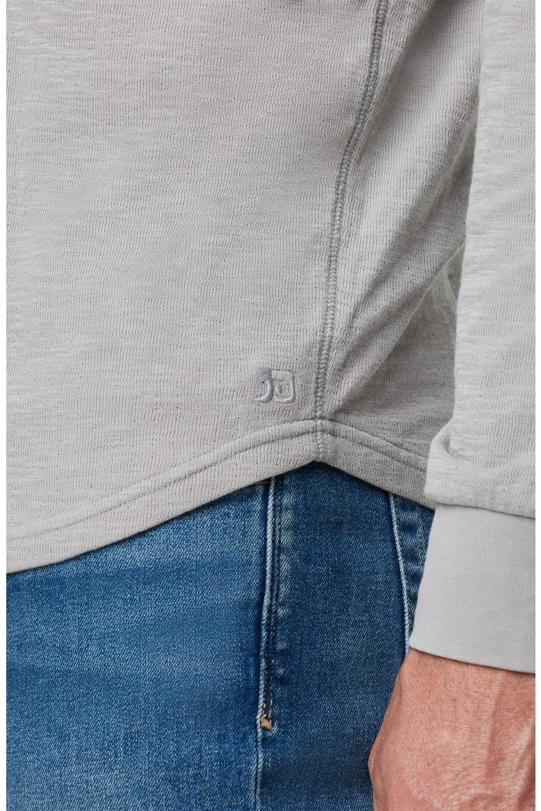Double Face Thermal Henley Shirt, Alternate, color, ULTIMATE GREY