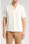 Textured Short Sleeve Camp Shirt