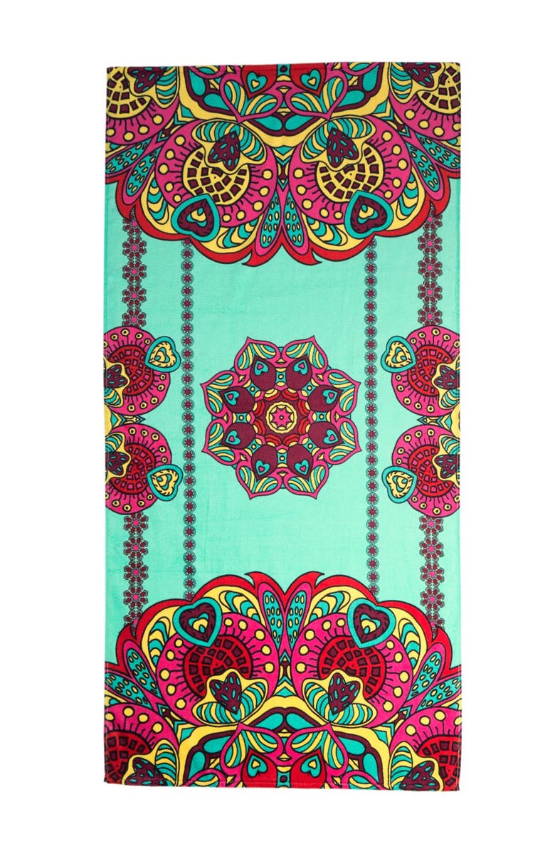 DOHLER Mandala Beach Towel - Multi, Main, color,