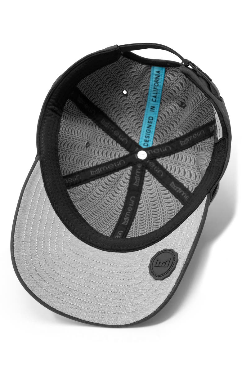 Melin Legend Hydro Performance Dad Hat, Alternate, color, Black