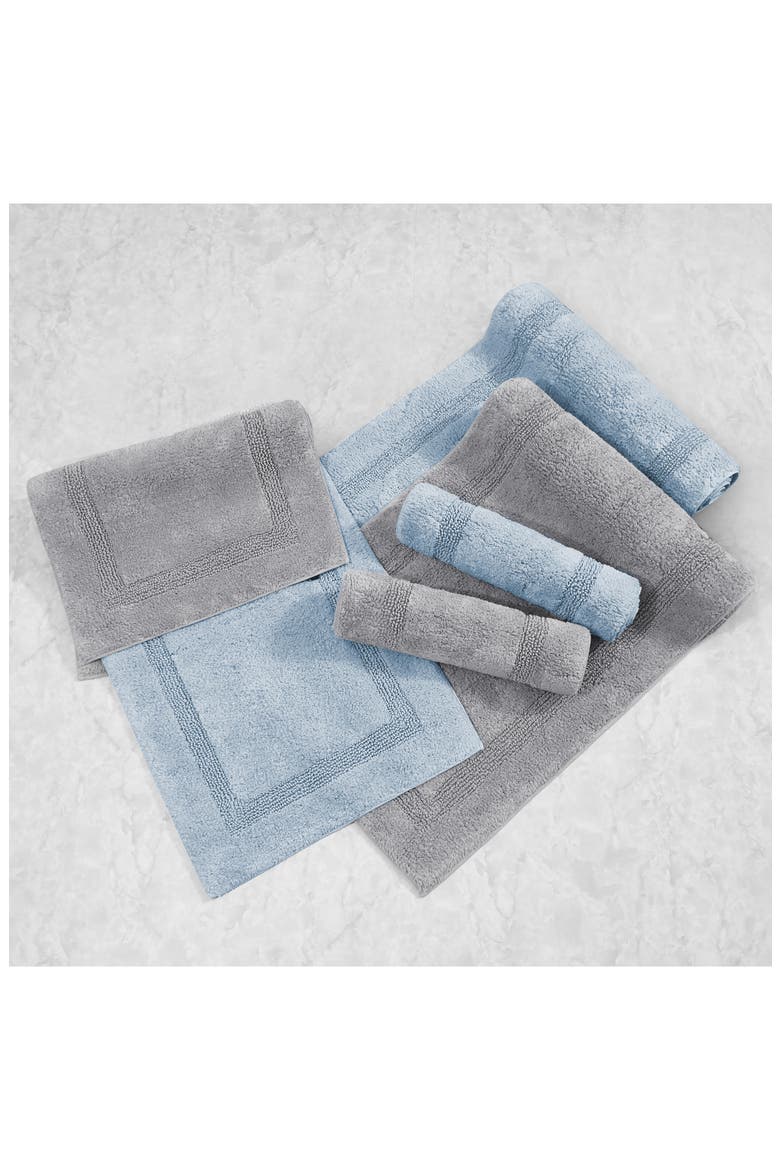 Peniston Solid Cotton Bath Rug, Alternate, color, LIGHT PASTEL BLUE