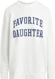 Favorite Daughter Collegiate Cotton Blend Sweatshirt