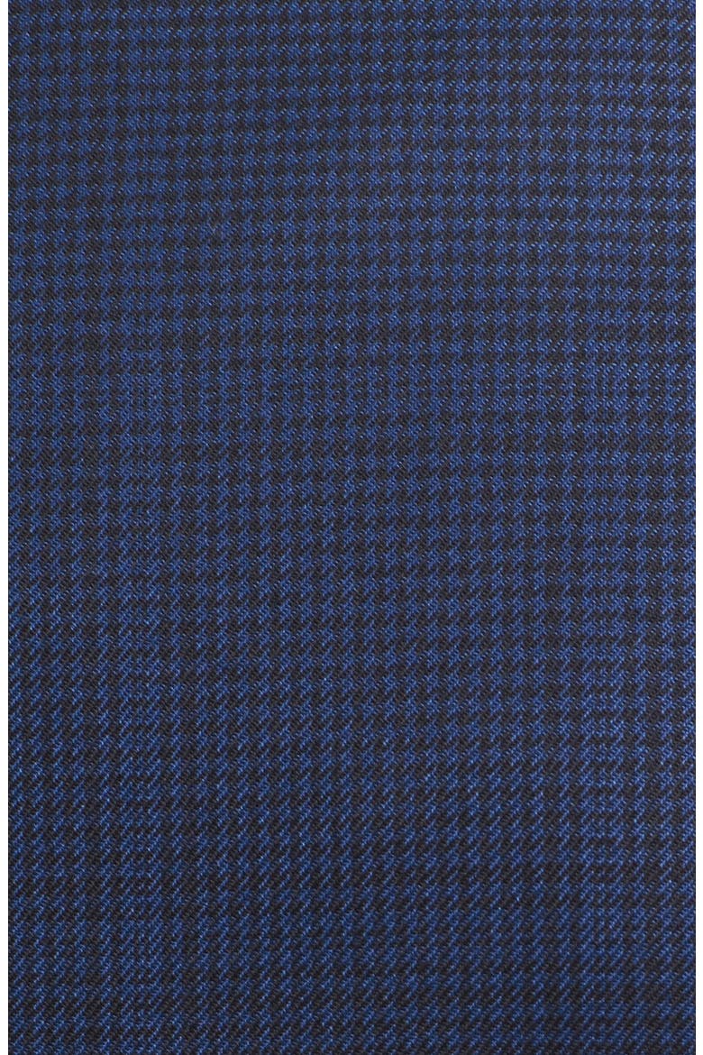 Classic Fit Navy Houndstooth Sport Coat, Alternate, color, NAVY/ BLACK
