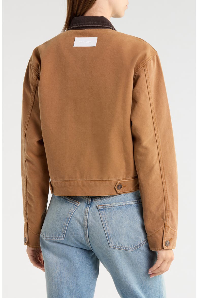 Attendant Jacket, Alternate, color, TABACCO