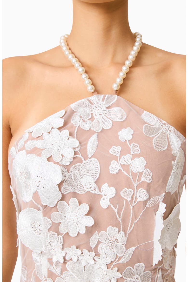 Jules Halter Dress, Alternate, color, WHITE