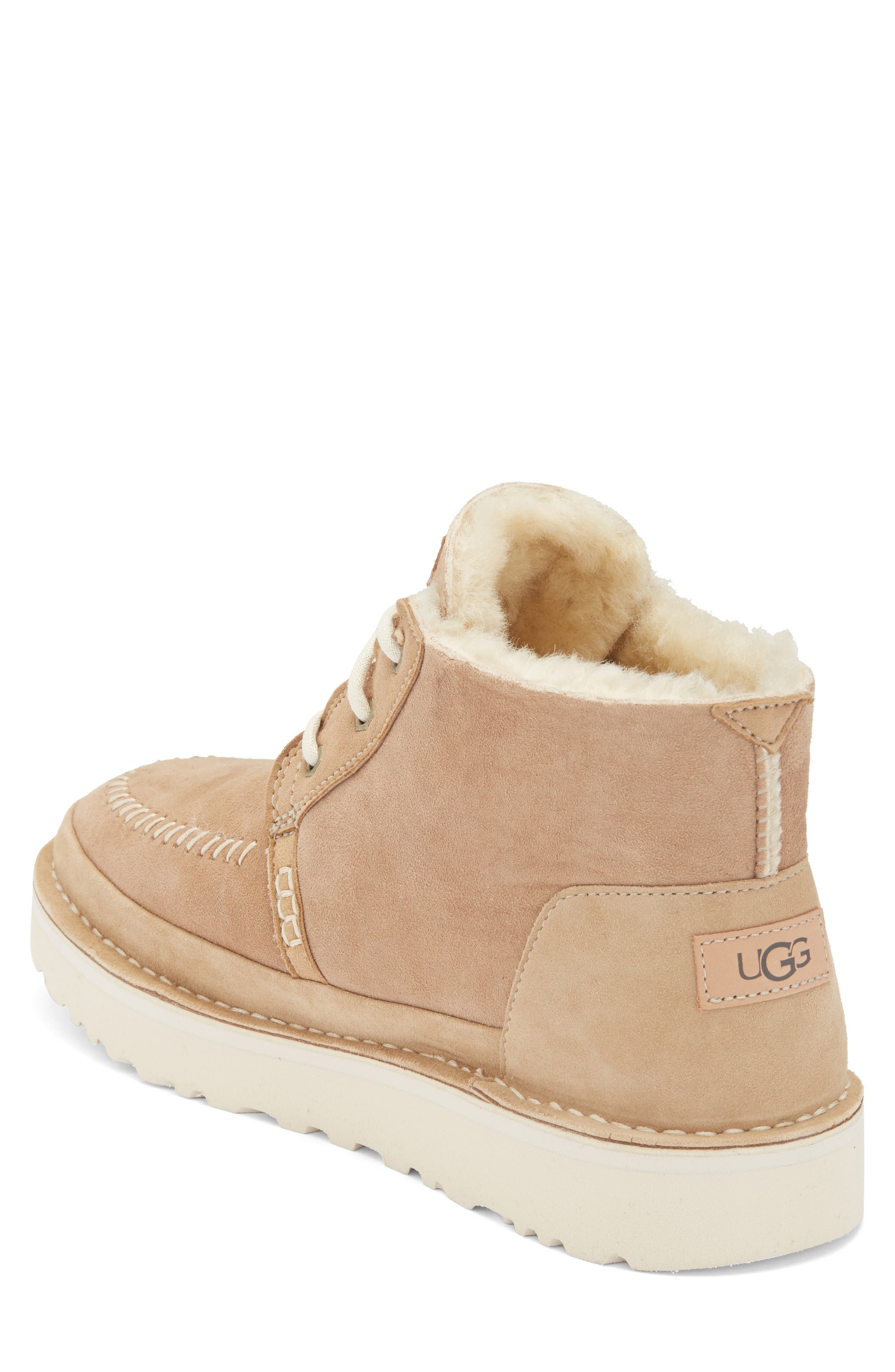UGG<sup>®</sup> Neumal Crafted Regenerate Water Resistant Chukka Boot, Alternate, color, Sand