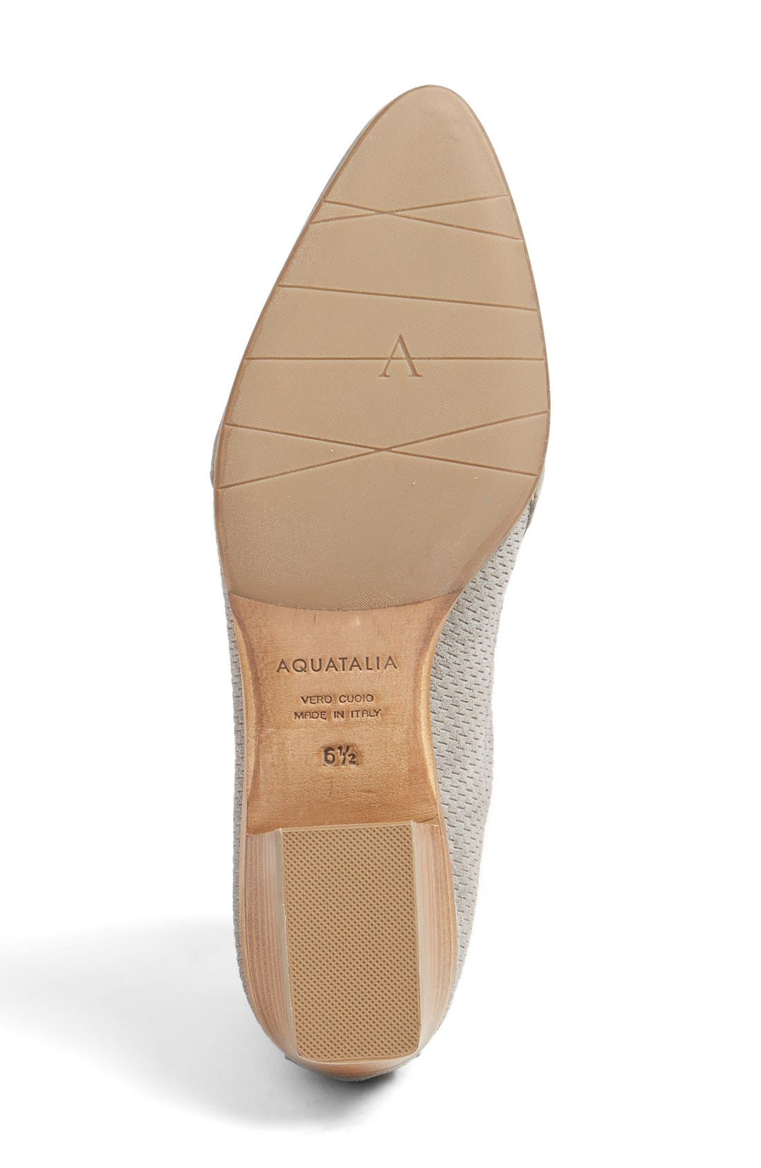 Aquatalia Fianna Perforated Bootie, Alternate, color, 