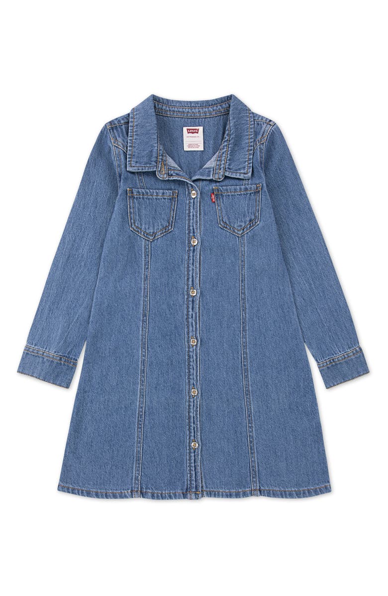 Levi's<sup>®</sup> Western Denim Shirtdress, Main, color, Drew Me In