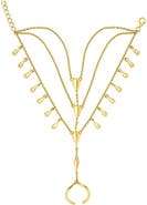 Lucy Quartermaine Drop Hand Chain
