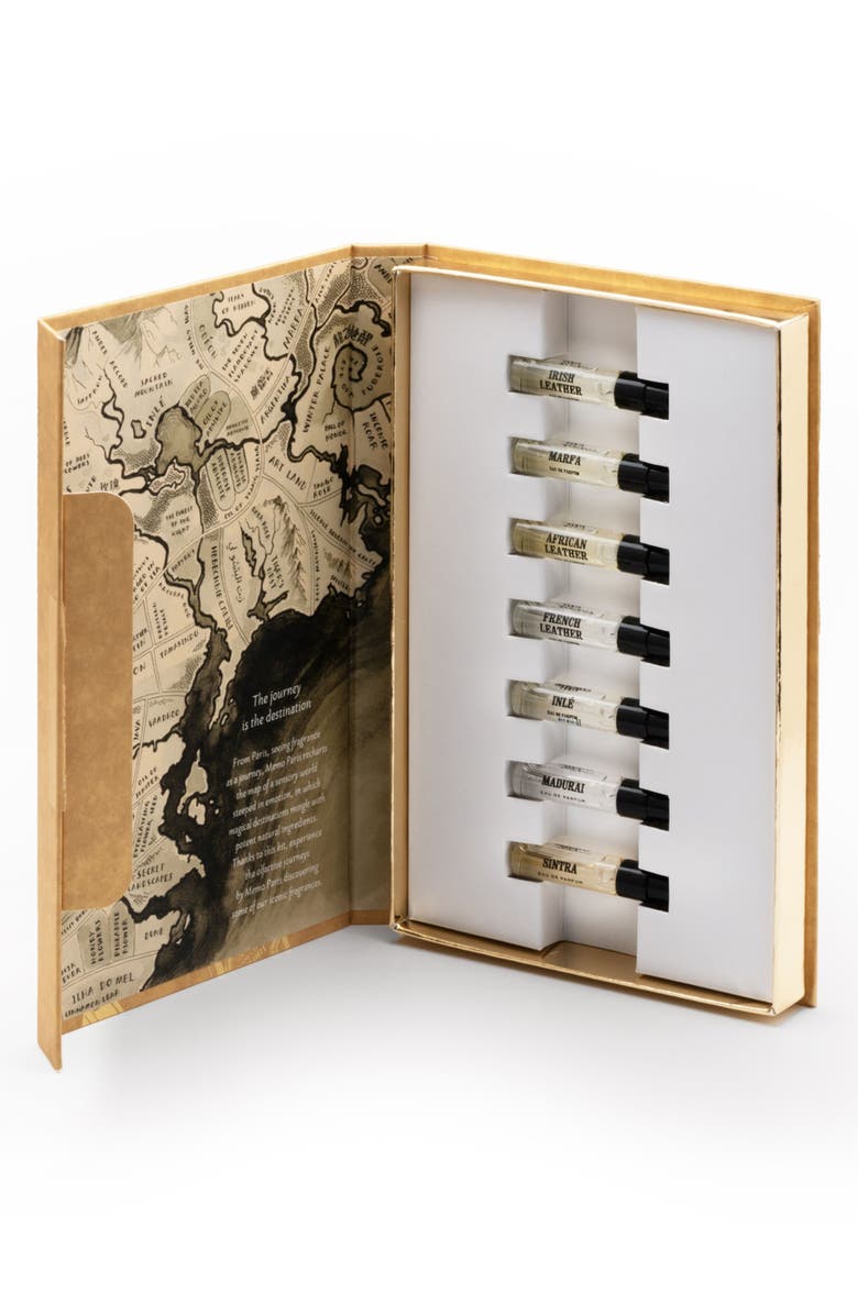 MEMO PARIS Journey Book 7-Piece Fragrance Set, Main, color,