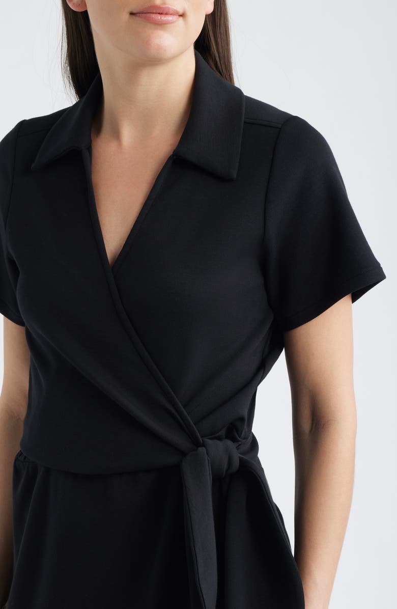 SPANX<sup>®</sup> AirEssentials Midi Shirtdress, Alternate, color, Very Black
