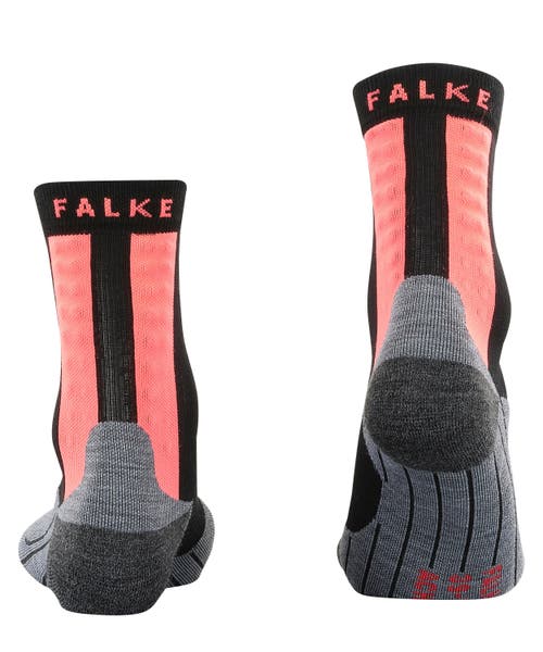 Falke Achilles Tendon Relief Athletic Socks In Black