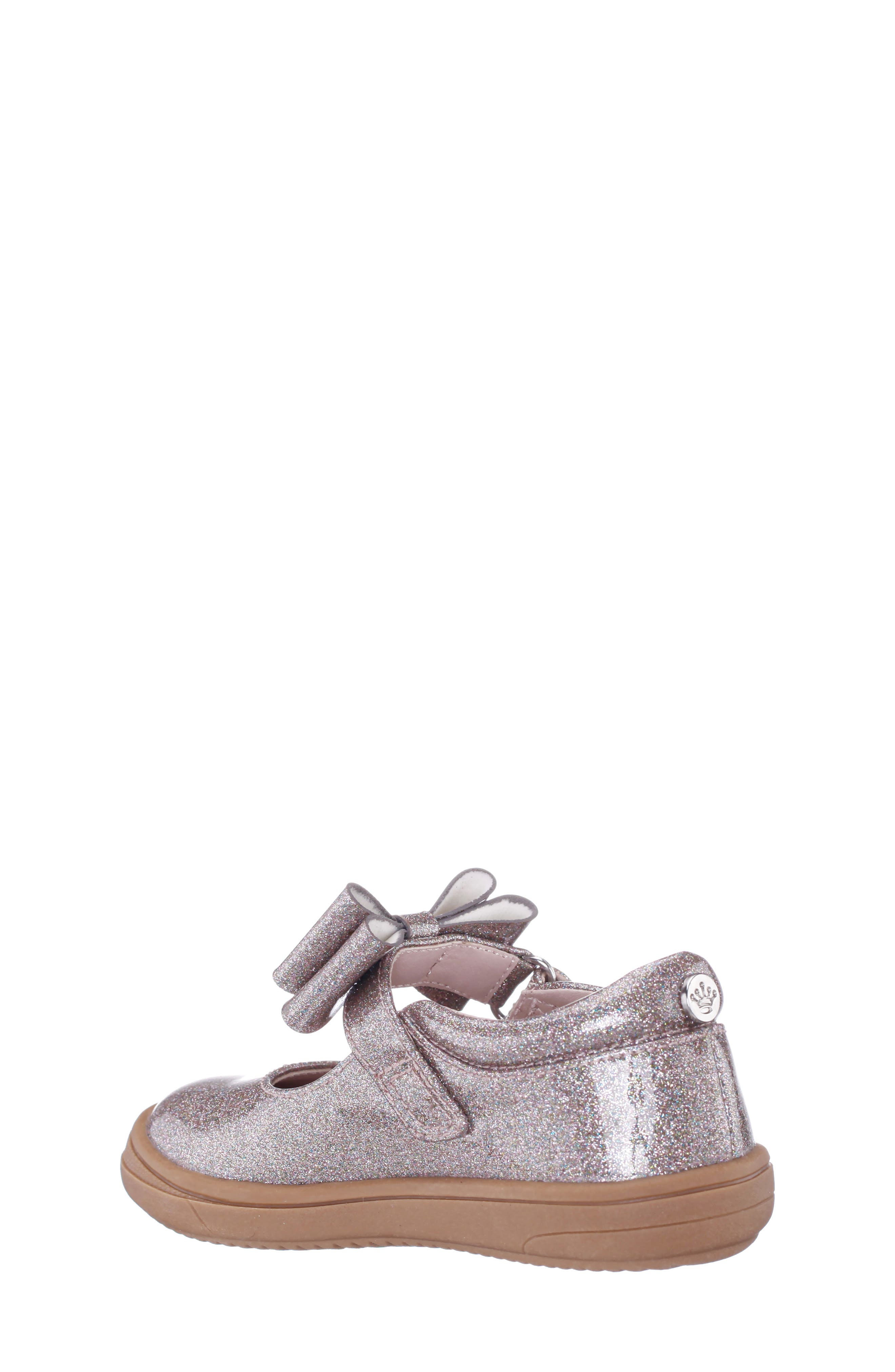 Nina Kids' Varga Glitter Mary Jane Flat, Alternate, color, Pink Multi Coated Glitter