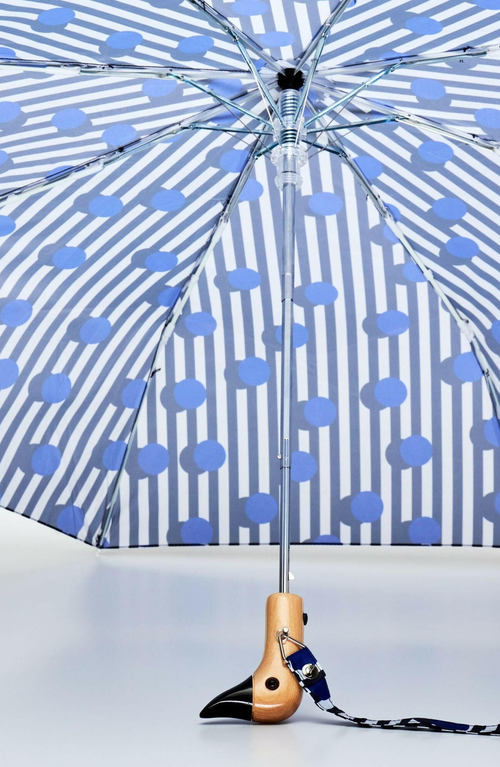 Original Duckhead Eco-friendly Compact Duck Umbrella In Blue