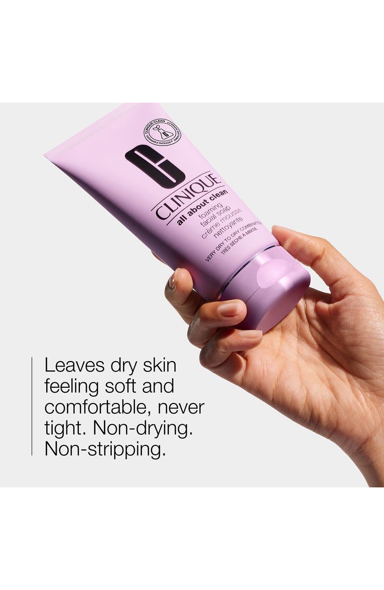 Clinique All About Clean Foaming Facial Cleanser with Hyaluronic Acid, Alternate, color,