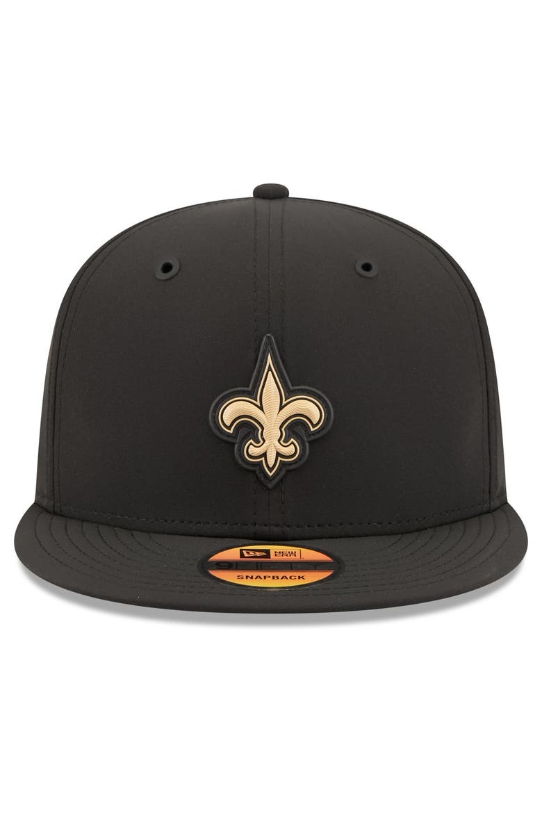 Men's New Era Black New Orleans Saints 2026 Sideline 9FIFTY Snapback Hat, Alternate, color, Black