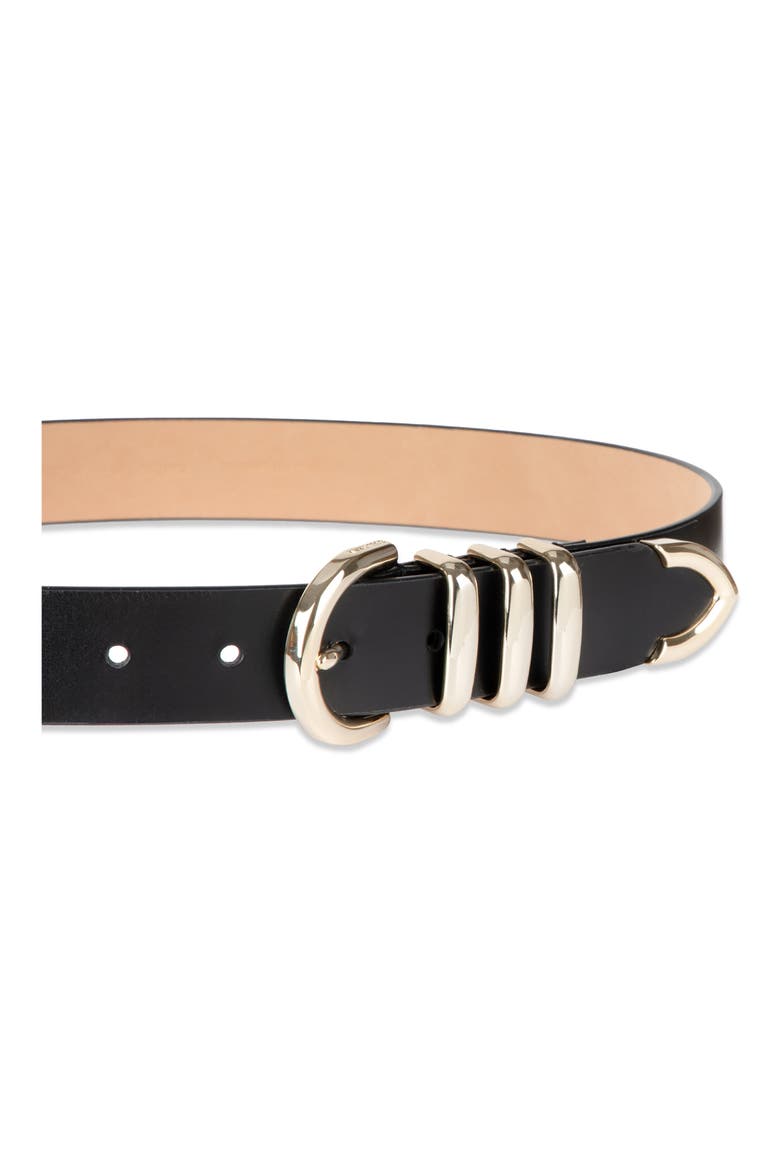 Triple Keeper Belt, Alternate, color, BLACK