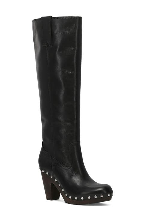 Cindy Pull On Leather Boot